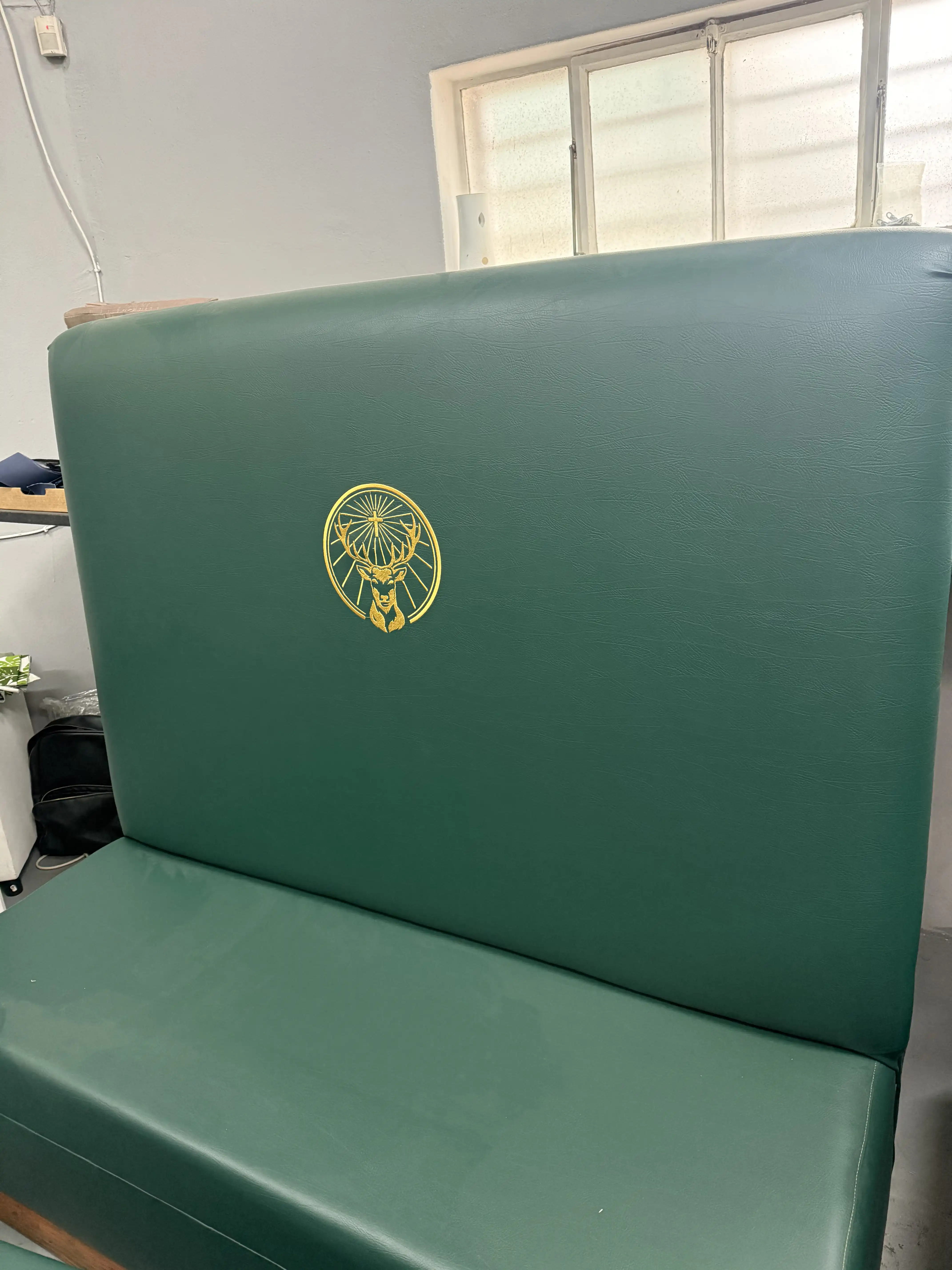 Reupholstered