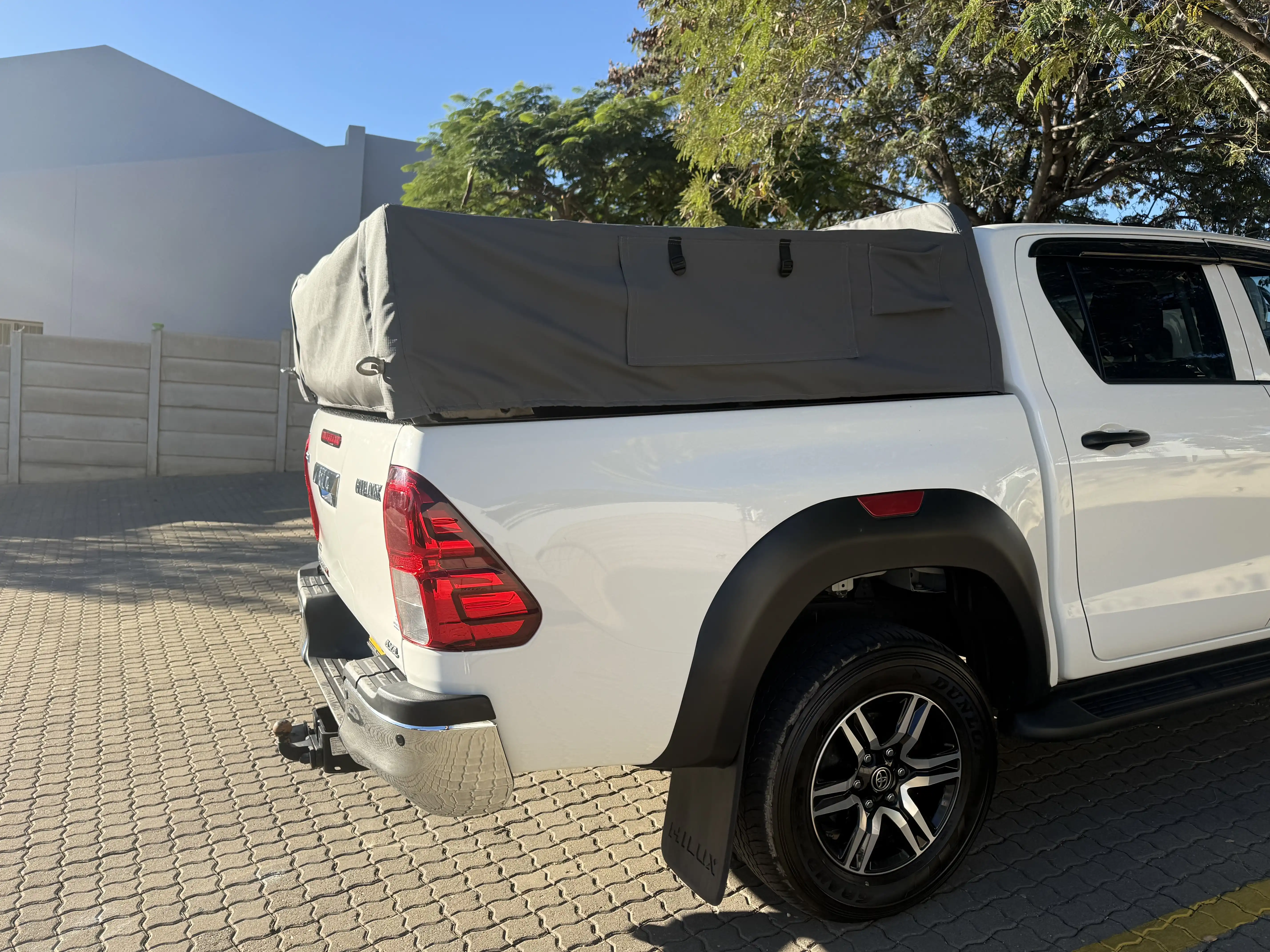 Double Cab Canvas Canopy