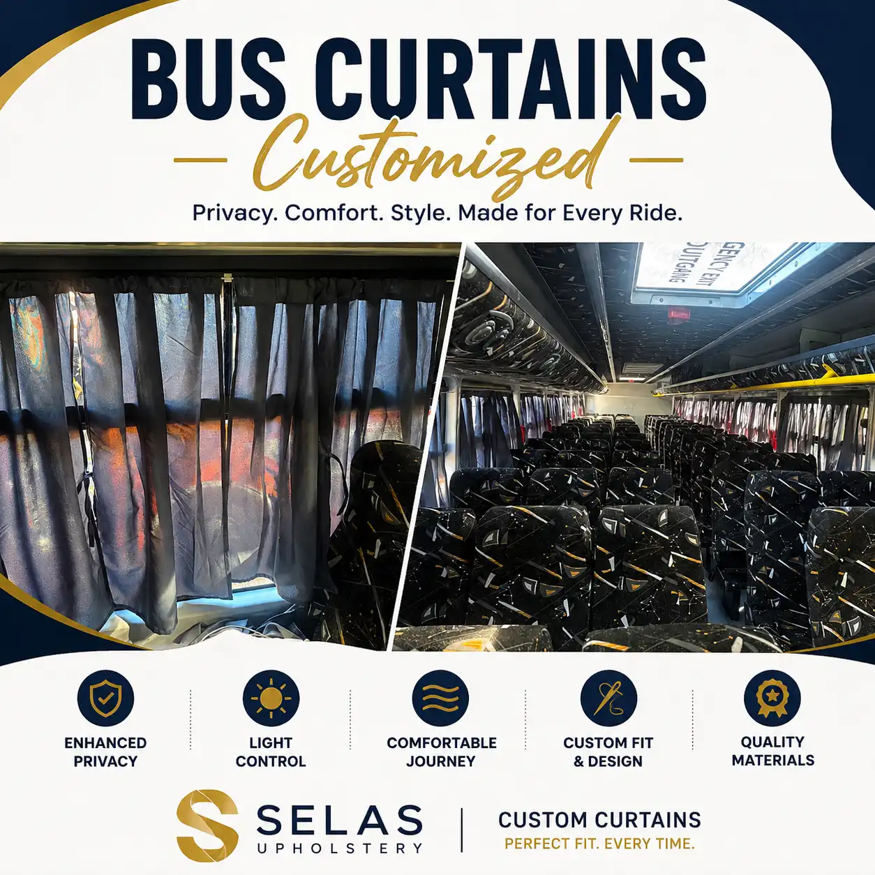 Bus Curtains